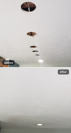 Ceiling Hole Repair